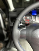 Hyundai Accent Era Araca Özel Direksiyon Kılıfı (NAPA DERİ MAVİ DİKİŞLİ) thumbnail 4