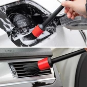 5 Parça Araç Detaylı Temizlik Fırçası İç Dış Motor Temizlik Fırça Seti thumbnail 4