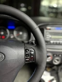 Hyundai Accent Era Araca Özel Direksiyon Kılıfı (NAPA DERİ MAVİ DİKİŞLİ) thumbnail 5