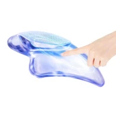 Guasha Masaj Aparatı Kristal Yüz Temizleme ve Gua Sha Masaj Aparatı Mavi Renk - 3