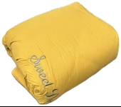 Clasy Saten %100 Pamuk Ranforce Tek kişilik Yorgan Sweet Dreams V3 Sarı-Gri - 2