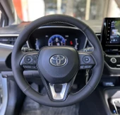 Toyota Corolla 2020-2024 Araca Özel Direksiyon Kılıfı (NAPA DERİ GRİ İP) thumbnail 1