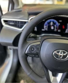 Toyota Corolla 2020-2024 Araca Özel Direksiyon Kılıfı (NAPA DERİ GRİ İP) thumbnail 4