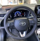 Toyota Corolla 2020-2024 Araca Özel Direksiyon Kılıfı (NAPA DERİ GRİ İP) thumbnail 3