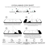 Vivo V30 LİTE - Nano Full Arka Kaplama Ultra İNCE Esnek Hd Şeffaf - 2
