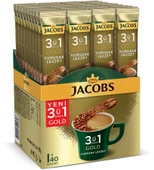 Jacobs 3ü1 Arada Gold Kahve Karışımı Yumuşak Lezzet 40 Adet - 1