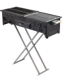 CEMRE C17 PORTATİF AYAKLI BATTAL KÖMÜRLÜ MANGAL 30 X 80 CM - 3