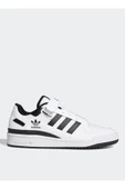 Beyaz - Siyah Erkek Lifestyle Ayakkabı Fy7757 Forum Low - 4