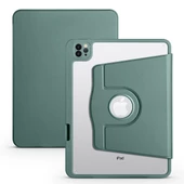 Apple iPad Air 11 2024 2025 M2 M3 6 7 Nesil Kılıf Redclick Termik Kalem Bölmeli Dönebilen Standlı Kılıf - 8