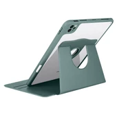 Apple iPad Air 11 2024 2025 M2 M3 6 7 Nesil Kılıf Redclick Termik Kalem Bölmeli Dönebilen Standlı Kılıf - 7