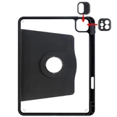 İpad Pro 11 2024 M4 Mvv83tu/a Mwr83tu/a Termik Kalem Bölmeli Dönebilen Standlı Kılıf - 6