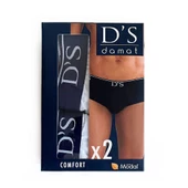D'S Damat Comfort 2'li Erkek Slip Beyaz - 1