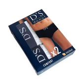 D'S Damat Comfort 2'li Erkek Slip Beyaz - 6