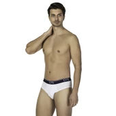D'S Damat Comfort 2'li Erkek Slip Beyaz - 3
