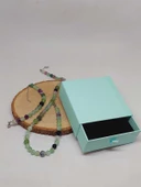 Parlayan Yıldızlar Serisi Florit Taşı Kolye & Bileklik Seti thumbnail 3