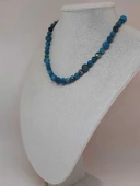 Parlayan Yıldızlar Serisi Apatit Taşı Tasarım Kolye thumbnail 5