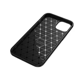 iPhone 14 / 13 Kılıf Focus Carbon Desen Silikon Arka Kapak - 6