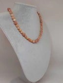 Parlayan Yıldızlar Serisi Güneş Taşı Tasarım Kolye thumbnail 4