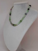 Parlayan Yıldızlar Serisi Florit Taşı Tasarım Kolye thumbnail 5