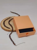 Parlayan Yıldızlar Serisi Dumanlı Kuvars Taşı Kolye & Bileklik Seti thumbnail 3