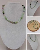 Parlayan Yıldızlar Serisi Florit Taşı Tasarım Kolye thumbnail 1