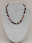 Parlayan Yıldızlar Serisi Turmalin Taşı Karışık Renkler Tasarım Kolye thumbnail 2