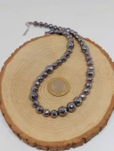 Parlayan Yıldızlar Serisi Terahertz Taşı Tasarım Kolye thumbnail 3