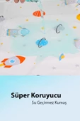 MAtGo Baby Ördek Arabalı Bebek Alt Açma Matı Minderi Yıkanır Sıvı Geçirmez Bakım Pad Örtüsü 35x65cm 2 Adet - 4