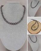 Parlayan Yıldızlar Serisi Terahertz Taşı Tasarım Kolye thumbnail 1