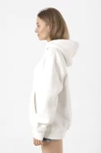 Outlander Je Suis Prest Beyaz Kadın 3ip Kapşonlu Sweatshirt - 3
