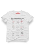 Tshirthane Maskeler Komik Baskılı Erkek Dar Kesim Slim Fit t-shirt - 1