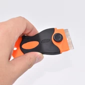 Çok Fonksiyonlu Cam Seramik Ocak Kazıyıcı Temizleyici Sökücü Spatula Yedekli Çift Taraflı Bıçak - 9