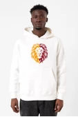 Sarı Kırmızı Leon Beyaz Erkek 3ip Kapşonlu Sweatshirt thumbnail 1