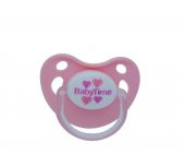 Babytime BT128-1 Damaklı 0-6 Ay Mat Emzik No:1 - Pembe - 1