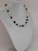 Parlayan Yıldızlar Serisi Rutil Kuvars (Beril) Taşı Tasarım Kolye thumbnail 4