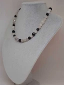 Parlayan Yıldızlar Serisi Rutil Kuvars (Beril) Taşı Tasarım Kolye thumbnail 5