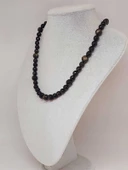 Parlayan Yıldızlar Serisi Golden Obsidyen Taşı Tasarım Kolye thumbnail 5