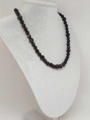 Parlayan Yıldızlar Serisi Golden Obsidyen Taşı Tasarım Kolye thumbnail 4