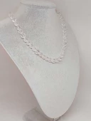 Parlayan Yıldızlar Serisi Kristal Kuvars Taşı Tasarım Kolye thumbnail 4