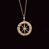 14k Altın Burç Figürlü Kolye thumbnail 1