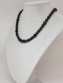 Parlayan Yıldızlar Serisi Turmalin Taşı Tasarım Kolye thumbnail 5