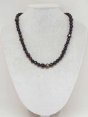 Parlayan Yıldızlar Serisi Golden Obsidyen Taşı Tasarım Kolye thumbnail 2