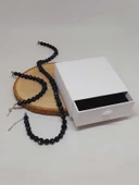 Parlayan Yıldızlar Serisi Turmalin Taşı Kolye & Bileklik Seti thumbnail 3