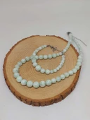 Galaksi Serisi Larimar Taşı Kolye & Bileklik Seti thumbnail 7