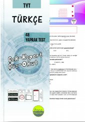 Pano TYT Türkçe Yaprak Testleri (48 Adet) Çek Kopart - 1