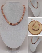 Galaksi Serisi Güneş Taşı Tasarım Kolye thumbnail 1