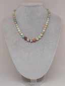 Galaksi Serisi Amazonit Taşı Tasarım Kolye thumbnail 2