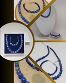 Galaksi Serisi Lapis Taşı Kolye & Bileklik Seti thumbnail 1