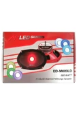 Edison M609LD Rgb Kumandalı Işıklı Oval Midrange Hoparlör 2li takım - 2