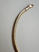 BALIK SIRTI BILEKLIK INCE MODEL 18 K ALTIN KAPLAMA - 3